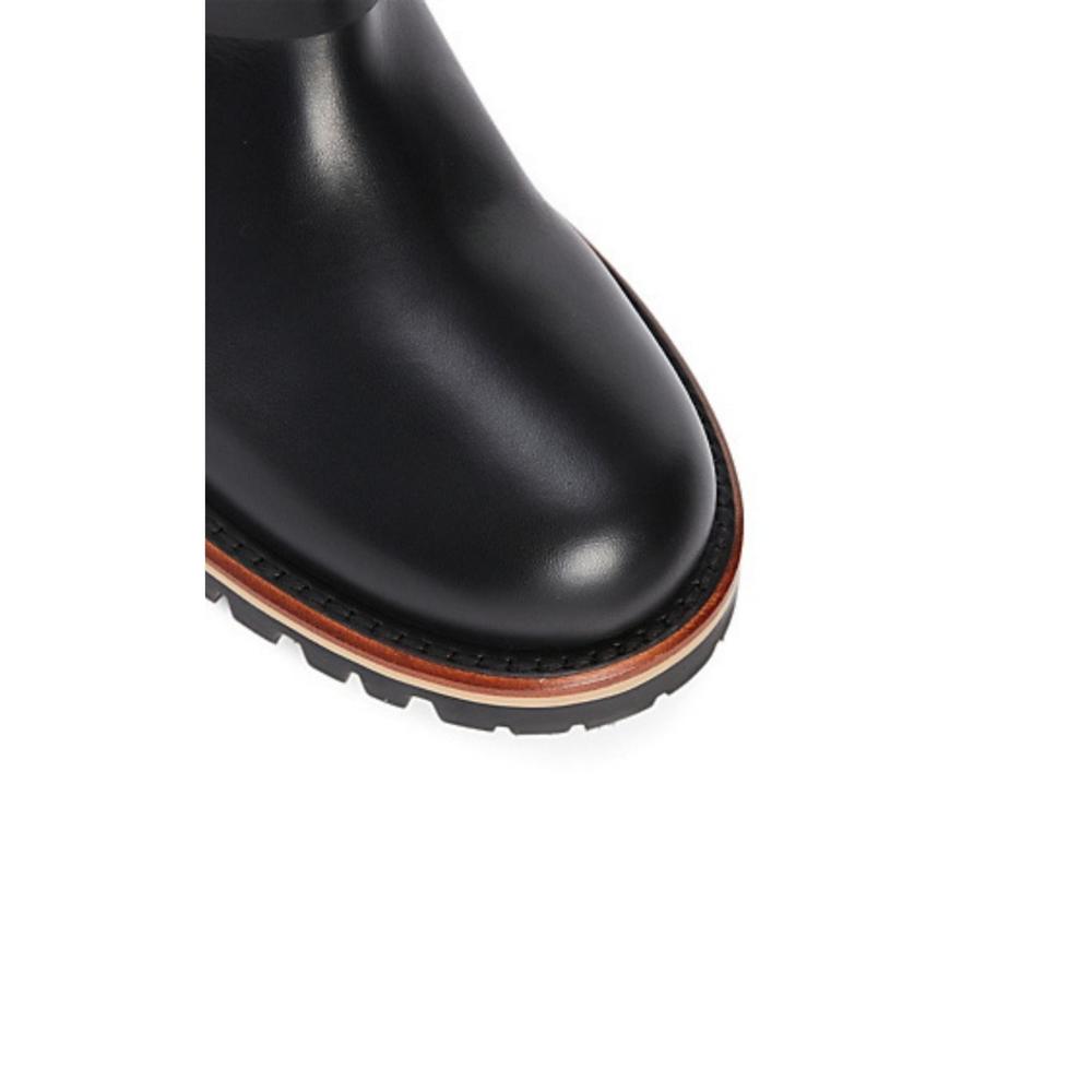 Dior - Quest Leather Mid-Calf Boots - IT 40 - Picture 4 of 5